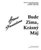 Bude Zima/Krasny Maj SATB choral sheet music cover